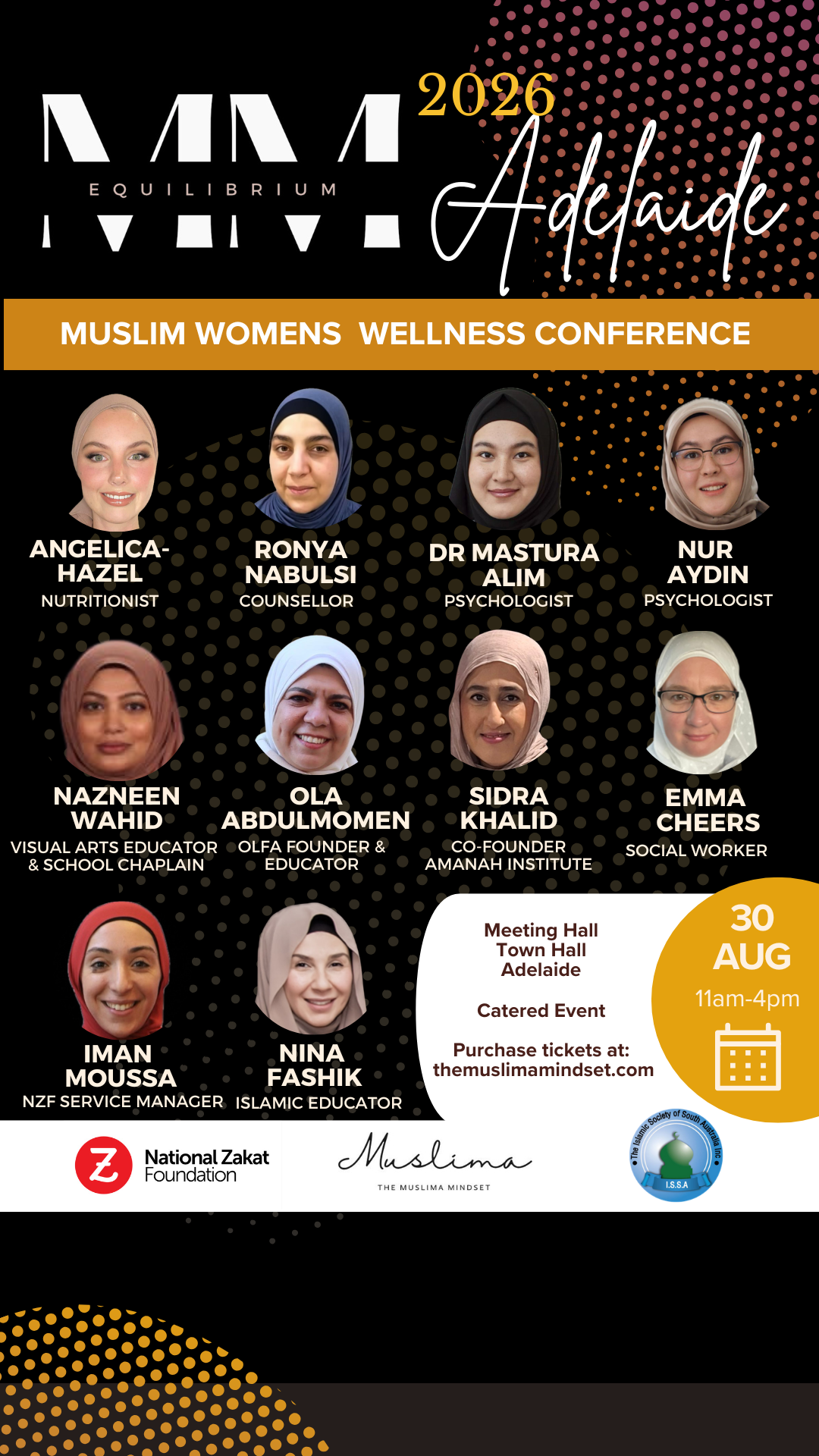EQUILIBRIUM ADELAIDE 2026; Women's Wellness Conference